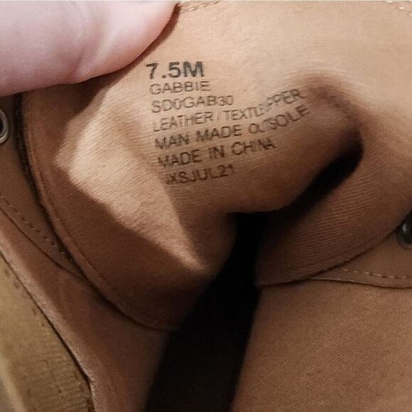 Splendid Gabbie suede lace-up hiking‎ lug sole combat boots size 7.5 new!! - Picture 6 of 11